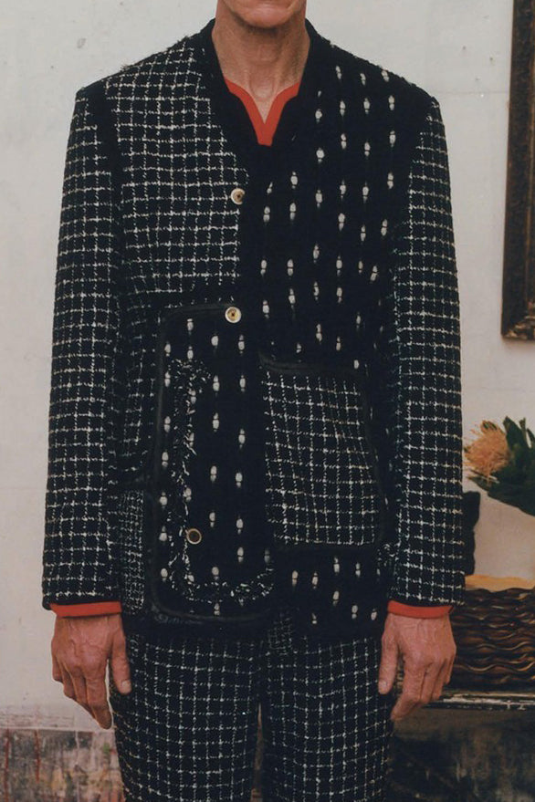 communs patchwork jacket FW23-V109A